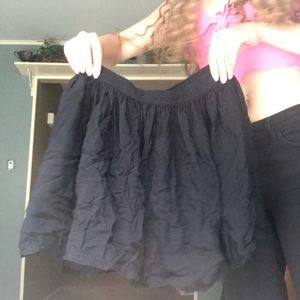 black circle skirt